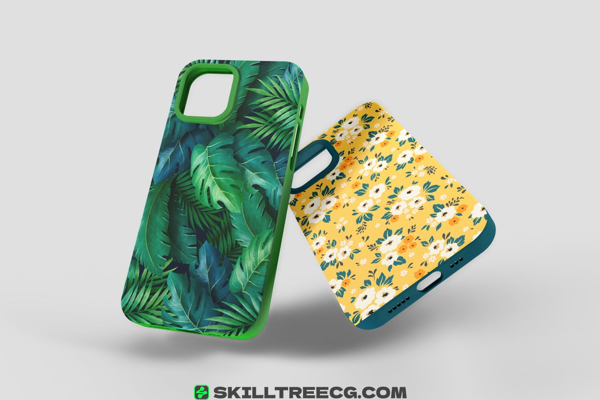 iPhone 12 Case Mockup Set（072724）-技能树